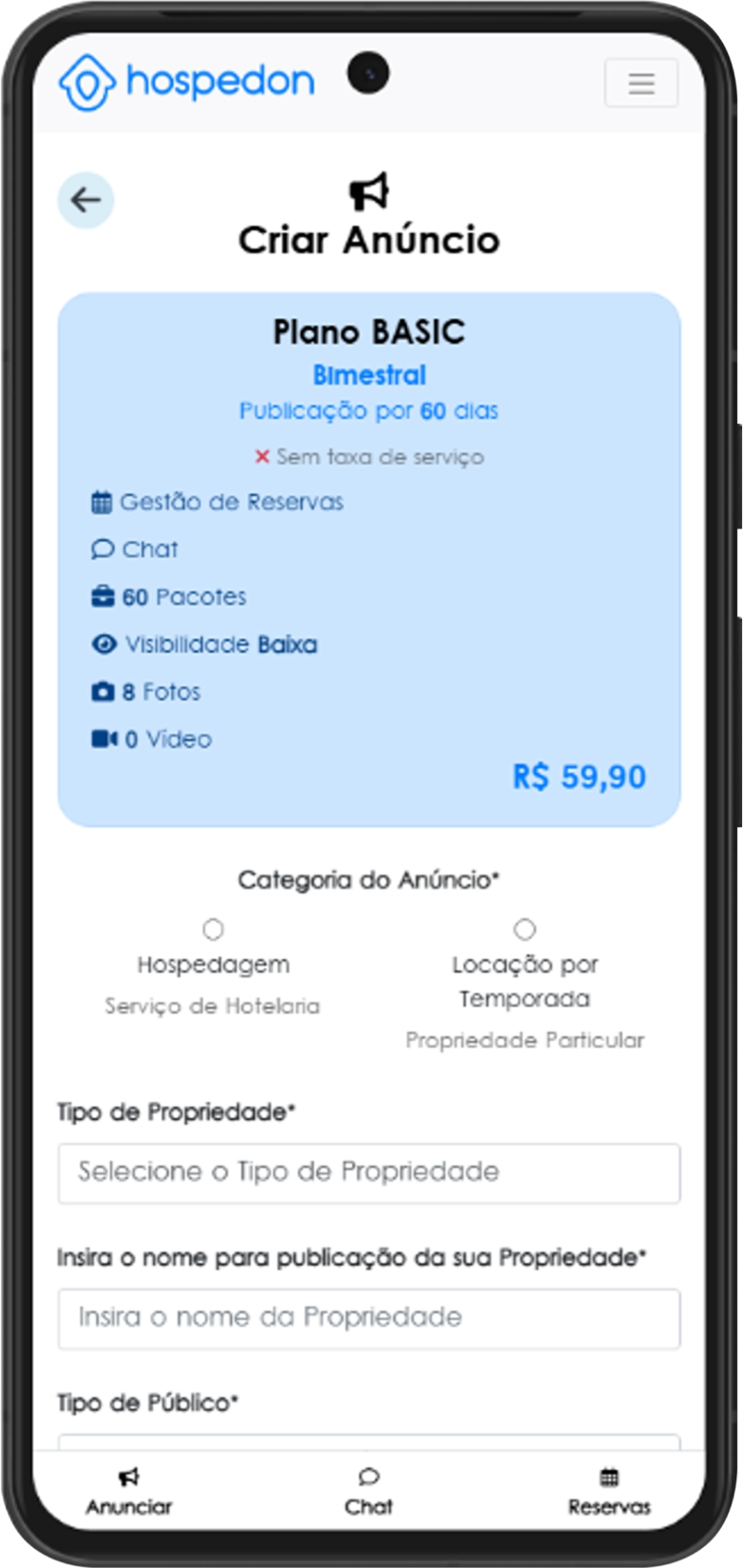 Tutorial Criar Anúncio