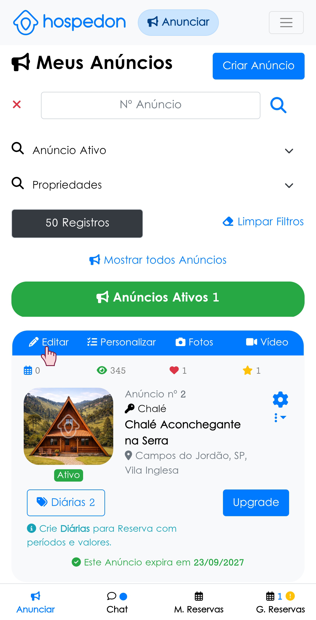 Tutorial Meus Anúncios