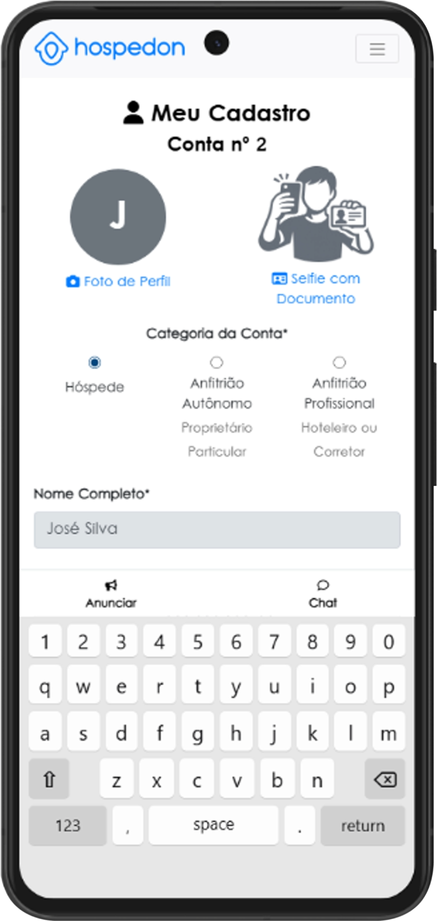 Tutorial Meu Cadastro